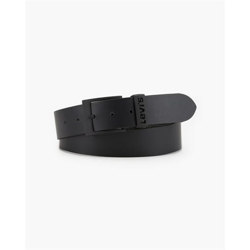 Levis - Men's Ashland Metal Harness Leather Belt
