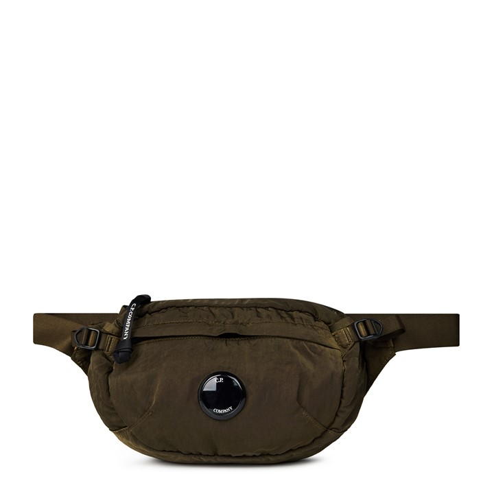 Cp Company Men's Green Lens Bum Bag