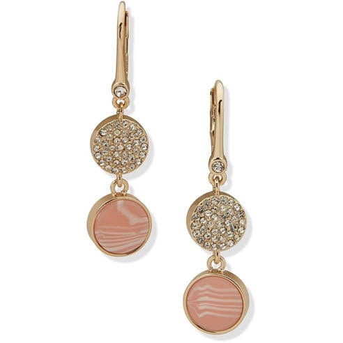 DKNY - Pave Drop Earrings