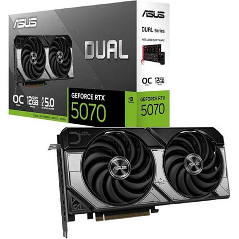 ASUS - Dual GeForce RTX™ 5070 12GB GDDR7 OC Edition