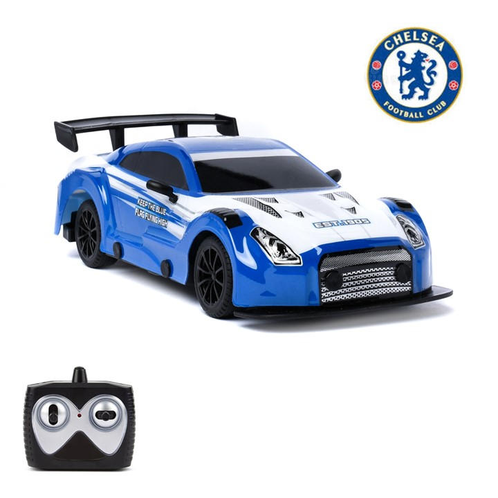 Team Unisex Kids Blue Football Licensed Remote Control Car 1:24 Scale