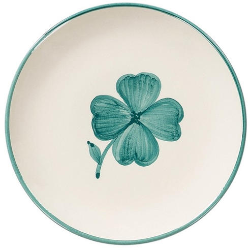 ANNA AND NINA - Anna Shamrock Dessert Plate