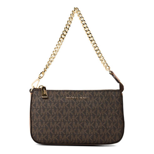 MICHAEL Michael Kors - Women's Jet Set Signature Chain Clutch Bag