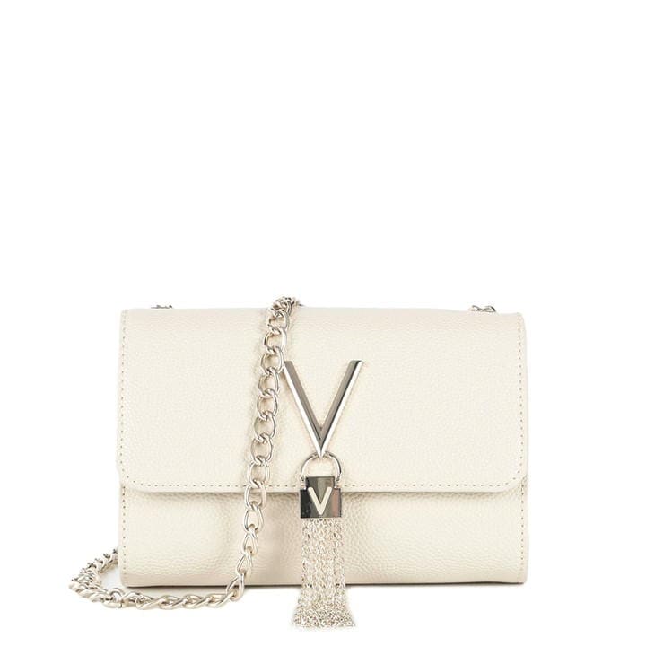 Valentino Garavani Fold Over Div In Brown