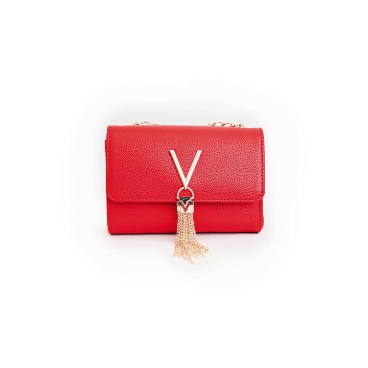 Valentino Garavani Fold Over Div In Red