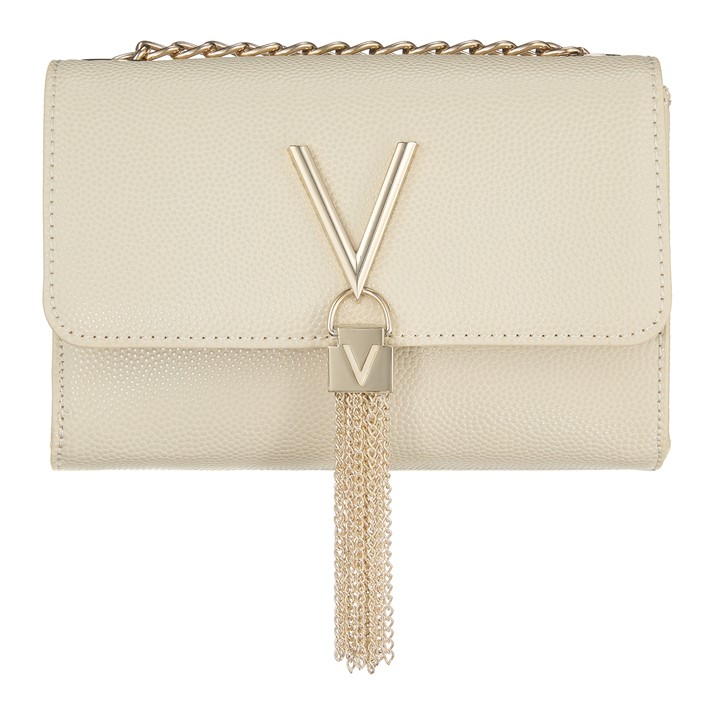 Valentino Garavani Fold Over Div In Brown