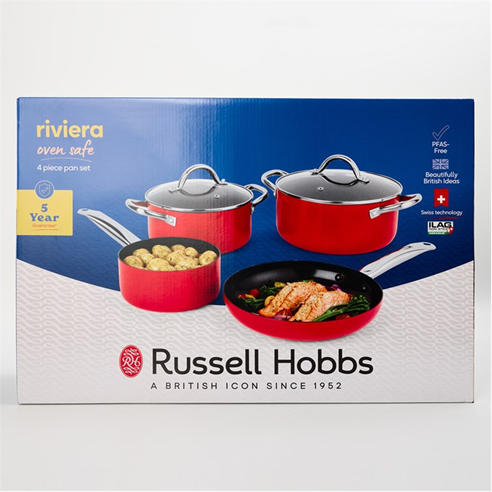 Russell Hobbs - 4pc Riv PanSet 00