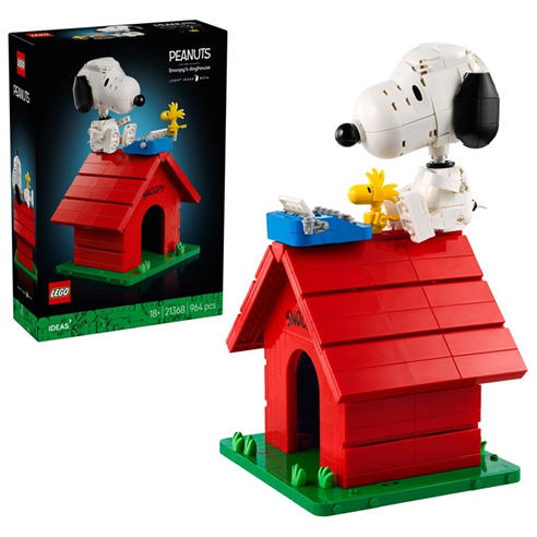 LEGO - Ideas Peanuts: Snoopy’s Doghouse Set for Adults 21368