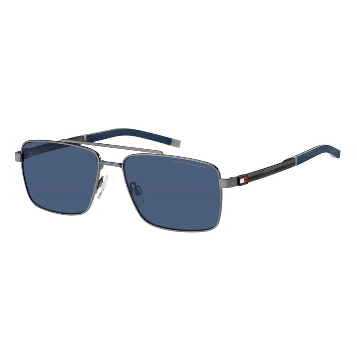TOMMY HILFIGER LOGO RECTANGLE SUNGLASSES