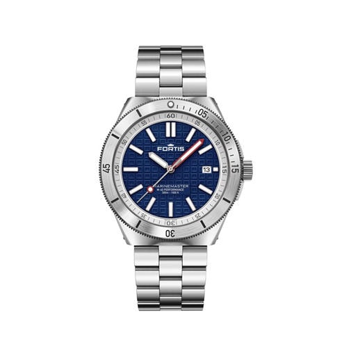 Fortis - Men's Marinemaster Automatic Stainless Steel 300M Water Resistant Auto Analogue Watch