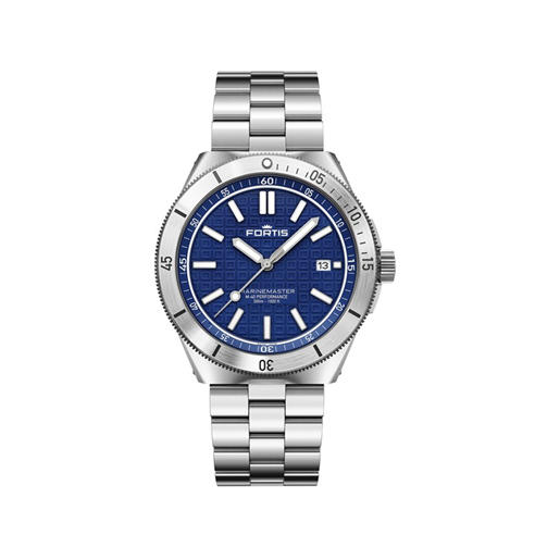 Fortis - Men's Marinemaster Automatic Stainless Steel 300M Water Resistant Auto Analogue Watch
