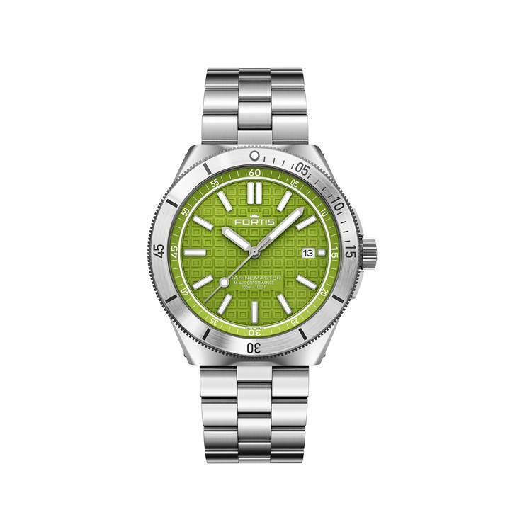 Fortis Men's Silver Marinemaster Automatic Analogue Watch
