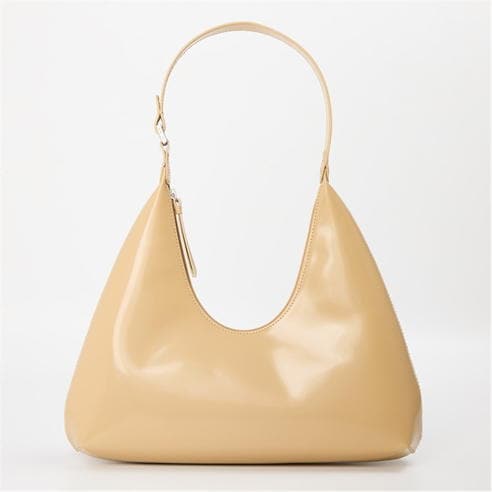By Far - Amber Semi Patent Shoulder Bag