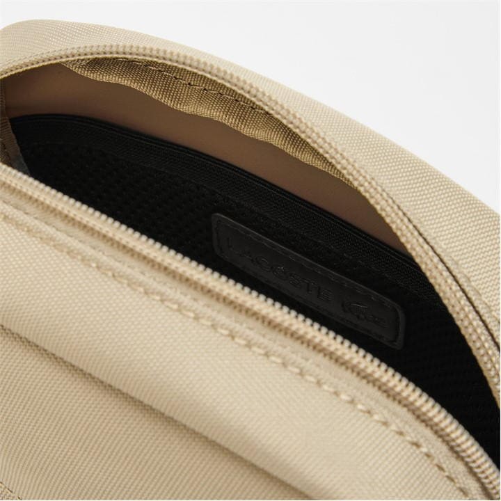 Stone - Lacoste - Men's Vertical Cross Body Bag