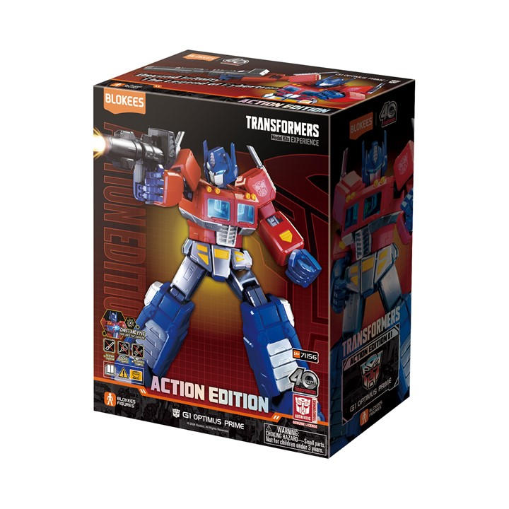Blokees Transformers Action Edition Optimus Prime - Multi
