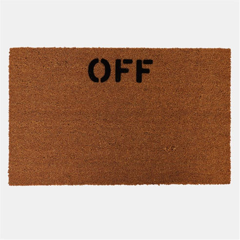 OFF WHITE - Off Rec Doormat  99