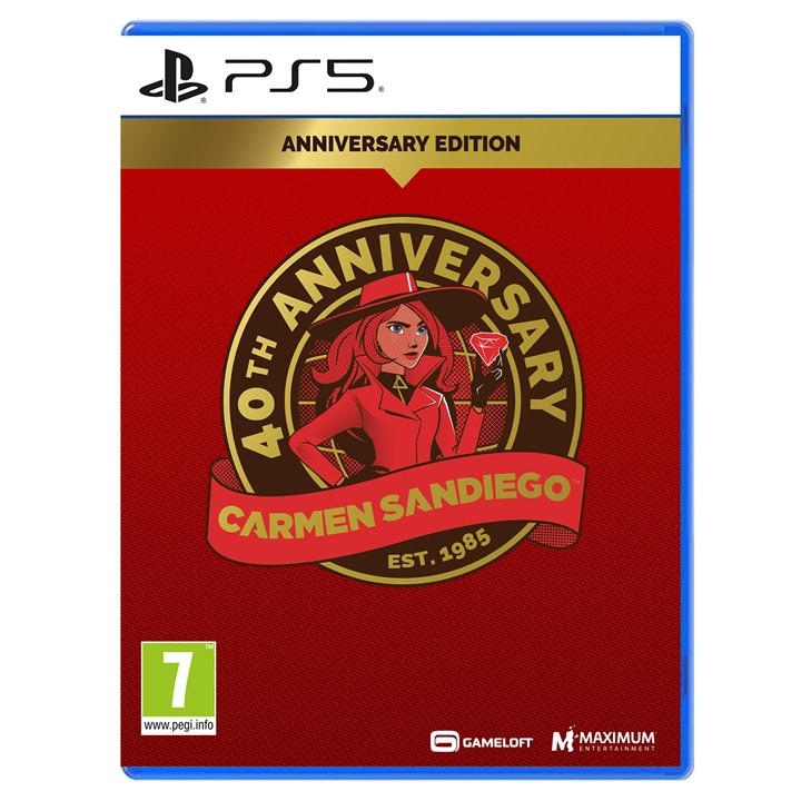 Maximum Games None Carmen Sandiego 40Th Anniversary Edition -