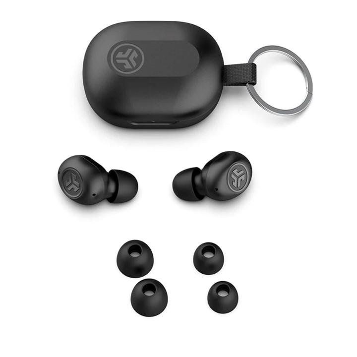 Black - JLab - JBuds Mini True Wireless Earbuds - Black