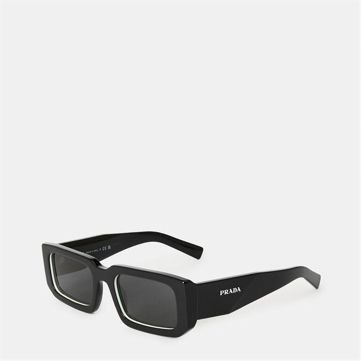 Black/White - PRADA - Symbole Sunglasses