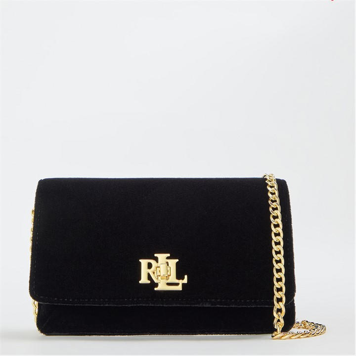 BLACK - Lauren by Ralph Lauren - Turn-Lock Tech Case Crossbody