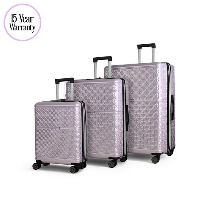 Rock Unisex Purple Maya Suitcase Lilac Medium