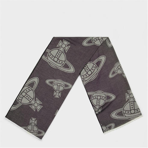 VIVIENNE WESTWOOD - Men's Viv Allover Lightweight Scarf