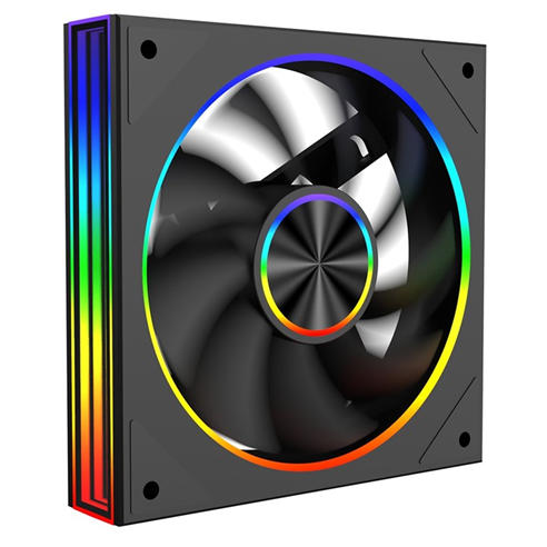 CiT - Saturn 120mm ARGB Black 4pin PWM PC Cooling Infinity Fan