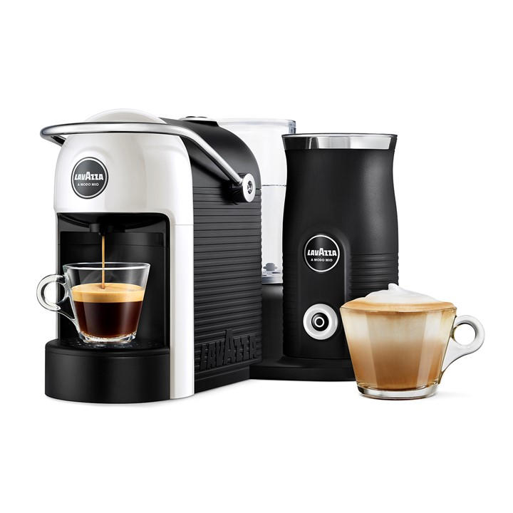 Lavazza Unisex White Jolie And Milk Coffee Machine Comp Medium