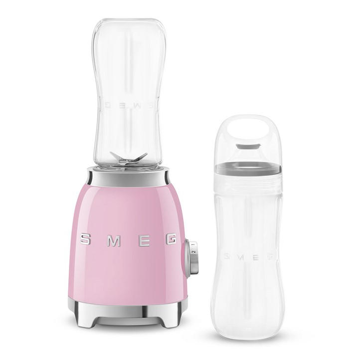 Smeg Unisex Pink Personal Blender Tritan Renew Medium