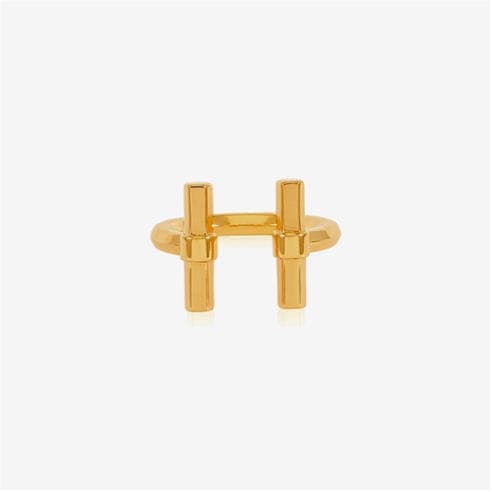 RACHEL JACKSON LONDON - Womens Adjustable T-Bar Band Ring
