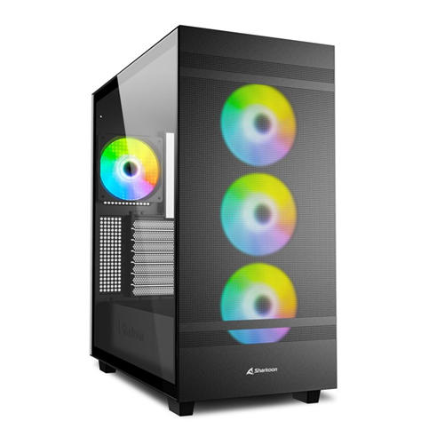 Sharkoon - Rebel C50 RGB ATX Case