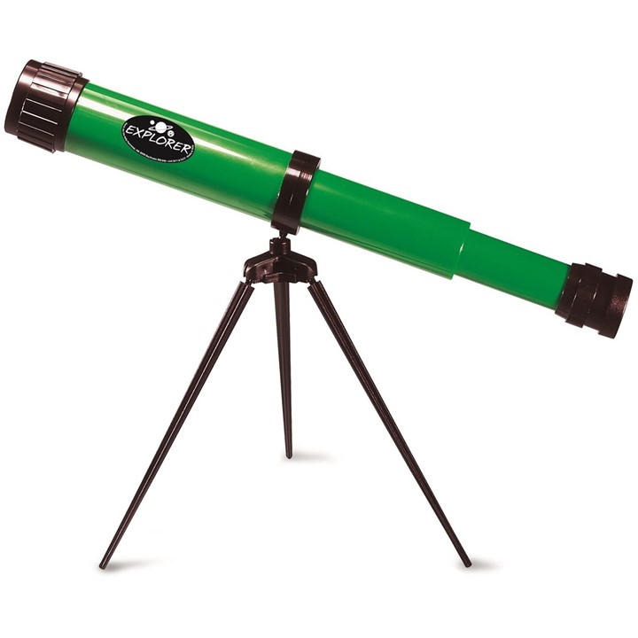 Navir Unisex Kids Green Explorer Telescope With Tripod