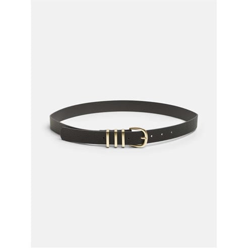 Pieces - Pieces Lea PU Belt Ld63