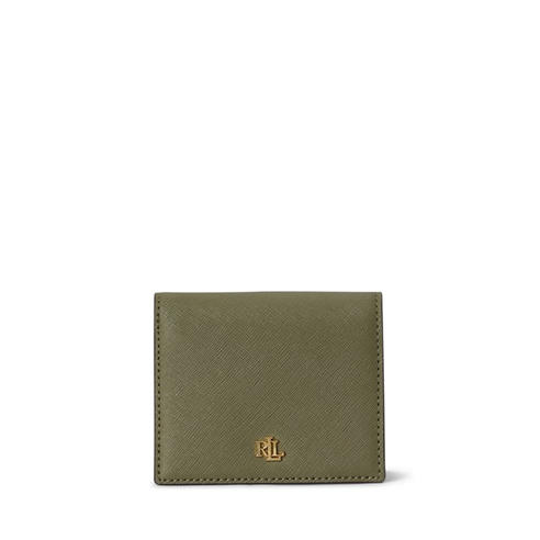 Lauren by Ralph Lauren - Women's Compact Trifold Leather Billfold Wallet