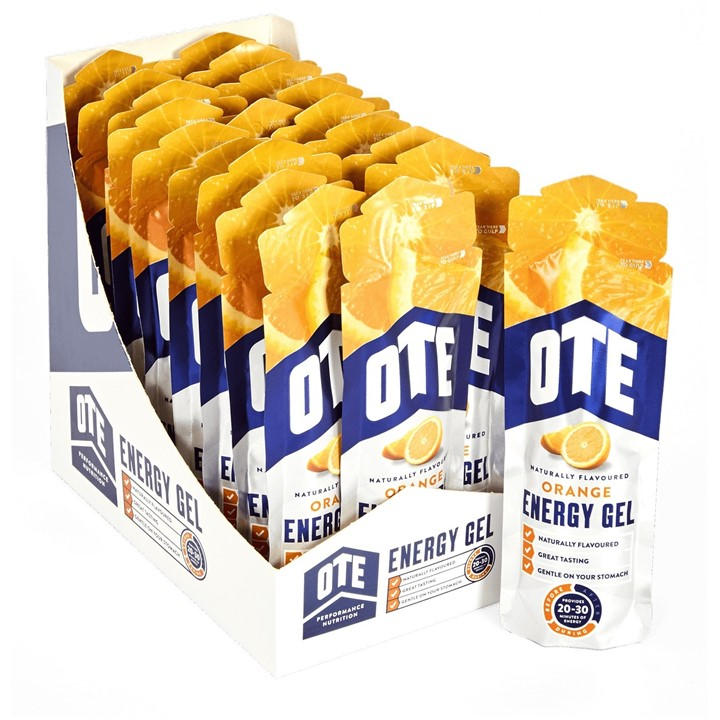 Ote Unisex Orange Energy Gel (20 X 56G Gels) Pack Of Size 20