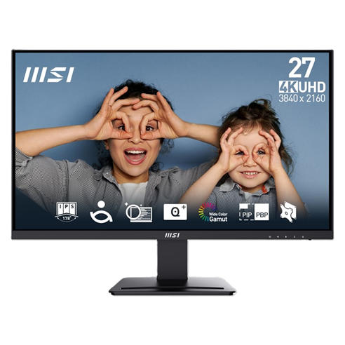 MSI - PRO MP273U 27 Inch 3840x2160 UHD 60Hz monitor