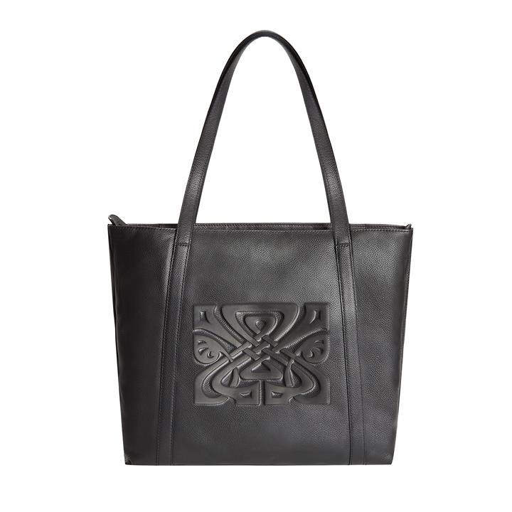 BIBA BIBA LEATHER LOGO TOTE BAG