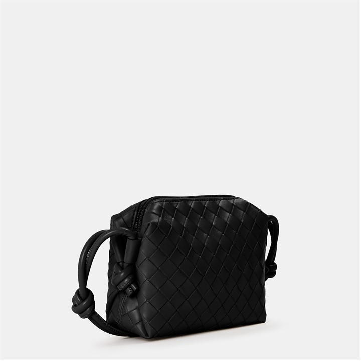 Black - Jack Wills - Woven crossbody Bag