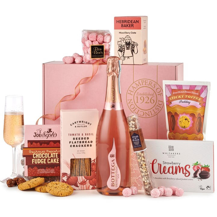 Spicers Of Hythe Unisex Multi Luxury Rose Prosecco Gift Box