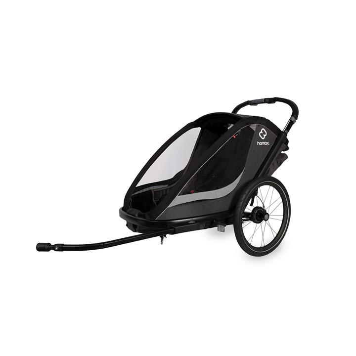 Hamax Unisex Grey Cocoon Child Bike Trailer Twin