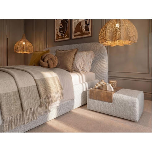Sofa.com - Cleo Bedside Table in Brushed Matte Weave