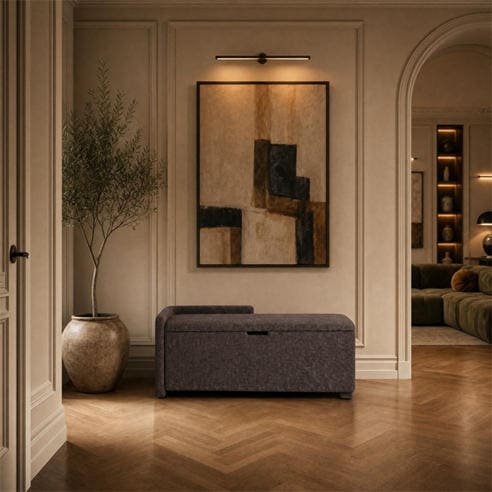 Sofa.com - Albie Storage Bench in Brushed Matte Weave