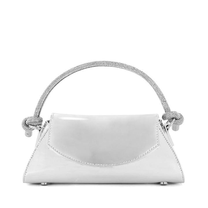 DUNE LONDON BRYNLEY DIAMANTE-KNOT GRAB BAG