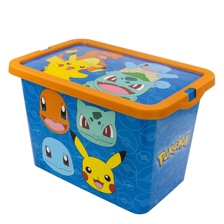 Pokemon Unisex Kids Blue Storage Boxes -