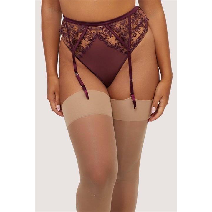 Black - Playful Promises - Cassia Wine Embroidery Bra