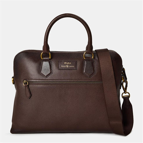 Polo Ralph Lauren - Men's Pebble Leather Commuter Laptop Bags