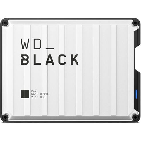 Western Digital - WD_BLACK P10 Game Drive Works with PlayStation® - 6TB (White)