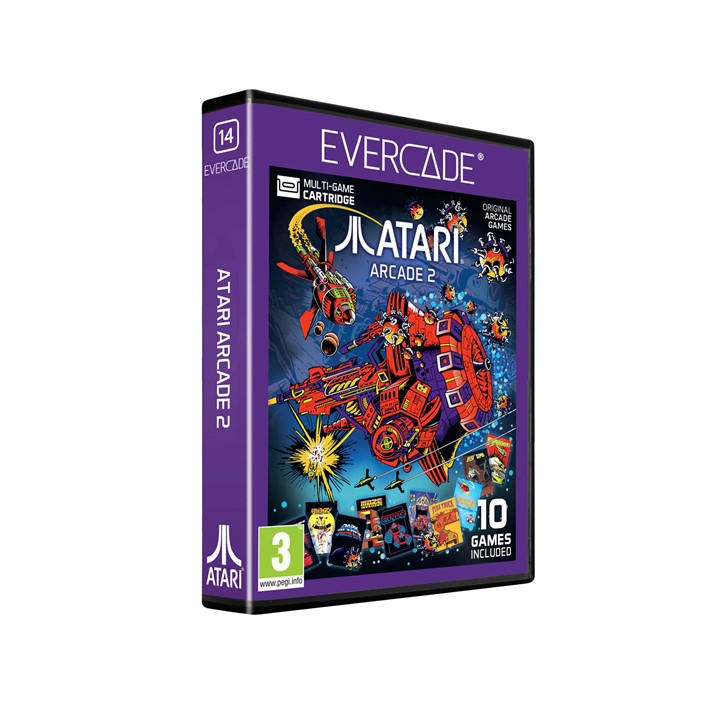 Evercade Unisex None Atari Arcade 2 10 -