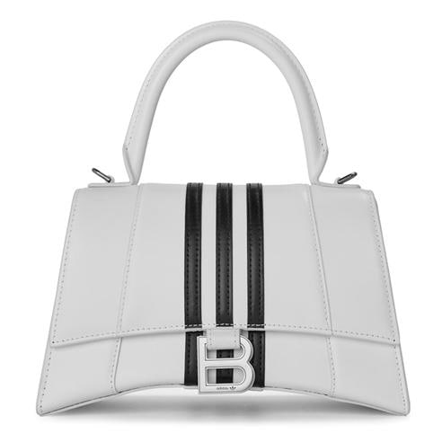 BALENCIAGA - Hourglass Small Crocodile Handbag