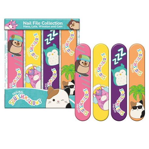 Squishmallows - Set of Four Nail Files